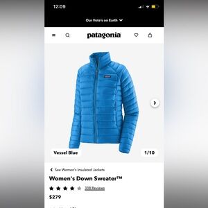 Patagonia Women’s Down Sweater Jacket